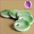 Diy Green Wafer Ceramic Earrings Accessories Dedicated